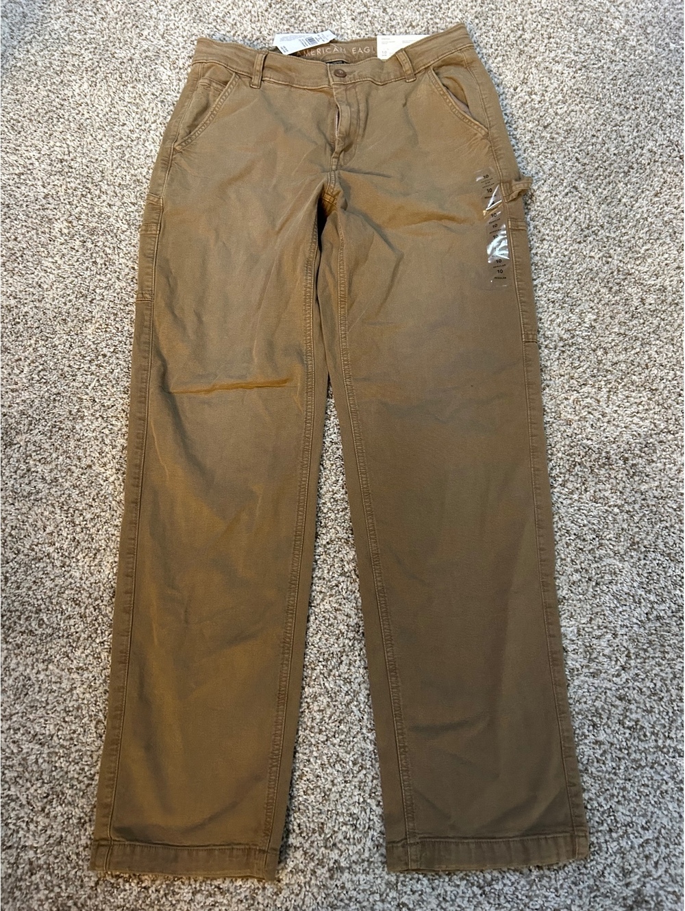 American Eagle Wide Leg Khaki Pants